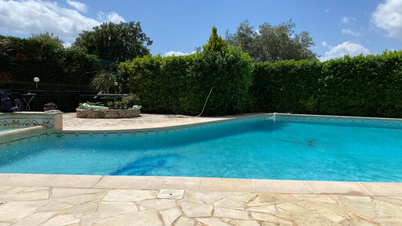 2 Pieces Rdc Villa Piscine La Roquette-sur-Siagne Exteriör bild